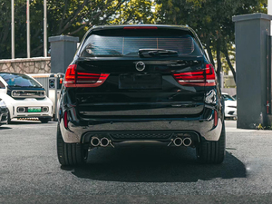 Vendita calda Kit carrozzeria per BMW <span class=keywords><strong>X5</strong></span> <span class=keywords><strong>F15</strong></span> aggiornamento 2014 2018 X5M stile paraurti posteriore assemblaggio minigonne laterali con farfallino nuovo design - Product Image 5