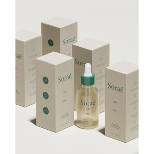 Boîtes pliantes personnalisées haut de gamme en carton avec pelliculage mat, logo gaufré, pour emballage de crème visage et soins de la peau - Product Image 3