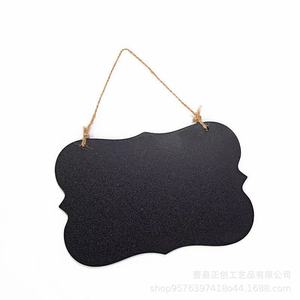 กระดานดำไม้แบบแขวน ขนาด 18x12 ซม. ของตกแต่งบ้าน ใช้ในวันวาเลนไทน์ - Product Image 5
