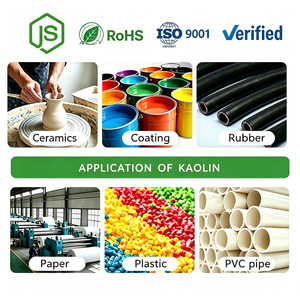 Poudre d'argile kaolinique calcinée JINSHI 325-1250 Mesh pour usage céramique 50kg - Product Image 4