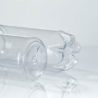 Plastic flessen met trekring, lege PET-potten, verpakkingen voor vruchtensap, frisdrank, water, dranken, doorzichtige plastic bekers, ringtrekker-potten, PET-blikjes