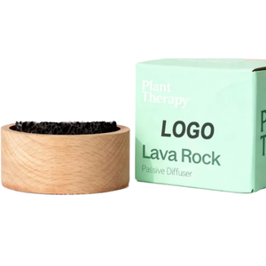 Diffuseur passif en bois et <span class=keywords><strong>pierre</strong></span> volcanique pour voiture/placard/bureau – Sans cordon, sans liquide – Réutilisable, logo personnalisé - Product Image 1