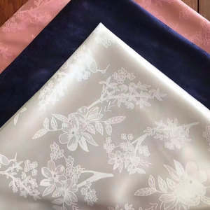 Nouveau <span class=keywords><strong>tissu</strong></span> <span class=keywords><strong>en</strong></span> polyester jacquard brocart extensible imperméable teint <span class=keywords><strong>en</strong></span> fil, à motif floral, <span class=keywords><strong>pour</strong></span> robes - Product Image 5
