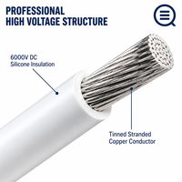Câble en caoutchouc silicone UL3782, fabricant direct, haute température, haute tension, flexible, en gros, pour câblage