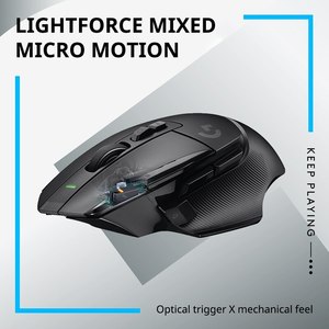 Souris de jeu <span class=keywords><strong>filaire</strong></span> USB pour droitier <span class=keywords><strong>G502</strong></span> <span class=keywords><strong>X</strong></span> Advanced Edition, nouvelle génération, moteur hybride optique-mécanique, 13 boutons - Product Image 6