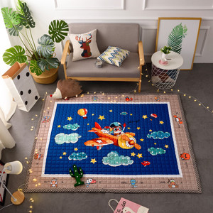 Động vật Thảm trẻ em Thảm cổ điển tùy chỉnh miễn phí tùy chỉnh thiết kế <span class=keywords><strong>100</strong></span>% <span class=keywords><strong>polyester</strong></span> hình chữ nhật chơi phòng mềm chống trượt trẻ em <span class=keywords><strong>mat</strong></span> - Product Image 2