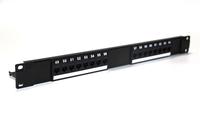 Terlaris 16 Port Panel Tambalan UTP CAT.5e Cat6 1U 19 Inci 24Port 48 Port Keystone Jack Panel Patch untuk Netwok Kabinet
