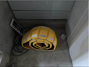 Ralentisseur de vitesse portable en caoutchouc robuste, réfléchissant, pour allée, temporaire - Product Image 4