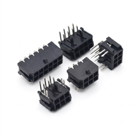 Connecteur de broches SMT à angle droit double rangée pour montage sur PCB, pas de 3,0 mm, contact en laiton, personnalisé, 250 V, IP20, Molex 43045