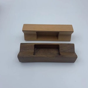 Customized Ergonomic Wooden Handle | Natural Beech Wood Grip for Kitchenware | OEM Replacement Handles - Product Image 3