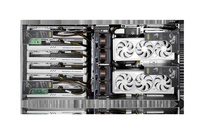 Serveur Rack 13* PCIe 5.0 avec GPU 4x GeForce RTX 4090 24GB, 2* Intel 6530, 16* 32G DDR5, 2* 480G SSD, 7.68T U.2 SSD, 4* 2200W, ventilateur de serveur en stock