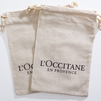 Pochette à cordon en coton et lin beige avec logo personnalisé, étui pour lunettes de soleil, poussière de lin doux, emballage cadeau, logo personnalisé