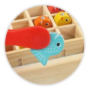 Jeu de pêche magnétique classique multicolore pour enfants, avec des poissons, pour apprendre les mathématiques, boîte de jeu pour les enfants de plus de 3 ans - Product Image 3