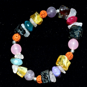 กำไลหินอาเกตขายส่ง-ดีไซน์เสริมดวงรัก ทำด้วยมือในอินเดีย - Product Image 1