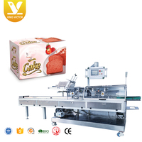 Machine automatique d'emballage de boîtes Plieuse de petits emballages alimentaires pour gâteaux, biscuits, collations pour enfants