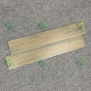 Sản xuất bán hàng trực tiếp nội thất sứ gỗ mộc mạc gạch lát sàn chống trượt màu xám nâu gỗ mô hình 150*900 - Product Image 6