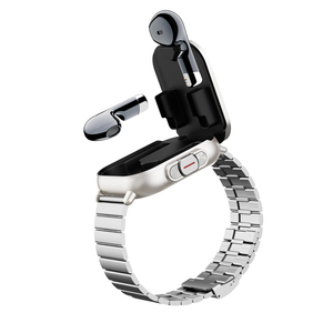 <span class=keywords><strong>Smartwatch</strong></span> <span class=keywords><strong>con</strong></span> Display HD TFT, Impermeabile IP67, Sveglia, NFC per Chiamate, Auricolari TWS Integrati e <span class=keywords><strong>Cinturino</strong></span> <span class=keywords><strong>in</strong></span> <span class=keywords><strong>Acciaio</strong></span> Elettroplaccato - Product Image 5
