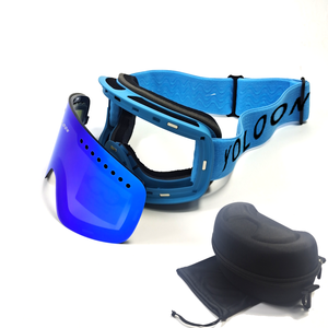 Zacro — lunettes de Ski magnétiques, idéales pour la neige à <span class=keywords><strong>Double</strong></span> couche et <span class=keywords><strong>anti</strong></span>-brouillard - Product Image 5