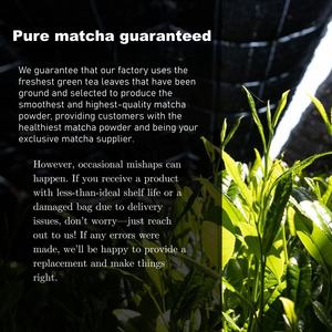 EU-gecertificeerde biologische Agumidori acht-tegen-te-te (acht-bij-een) thee Matcha 30g voedingskwaliteit zakje pure Matcha eigen merk voor alle seizoenen - Product Image 5