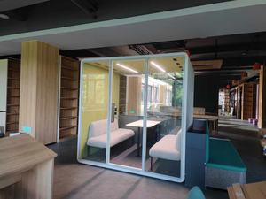 Sala <span class=keywords><strong>de</strong></span> reuniones móvil para varias personas <span class=keywords><strong>Estudio</strong></span> <span class=keywords><strong>de</strong></span> música Espacio <span class=keywords><strong>de</strong></span> trabajo privado <span class=keywords><strong>Cabinas</strong></span> <span class=keywords><strong>de</strong></span> nuevo diseño Muebles <span class=keywords><strong>de</strong></span> oficina <span class=keywords><strong>de</strong></span> alta calidad - Product Image 3
