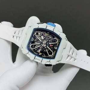 Montre mécanique décontractée pour homme de luxe en forme de baril, mouvement ETA, verre saphir, résistance à l'eau 3 bars, matériau titane - Product Image 3