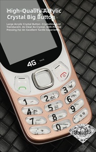 <span class=keywords><strong>Téléphone</strong></span> portable OEM 2G MTK double SIM 2,4 pouces <span class=keywords><strong>avec</strong></span> <span class=keywords><strong>touches</strong></span> en cristal, grande autonomie, sans appareil photo, Type-C, lampe torche GSM, coque de protection - Product Image 6