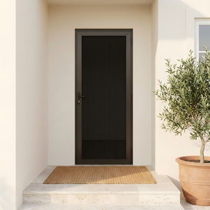 Puerta de Seguridad Reforzada de Aluminio con Cerradura de 3 Puntos y <span class=keywords><strong>Malla</strong></span> de Acero Inoxidable para una Protección de Alta Resistencia - Product Image 5