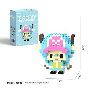 Figuras Miniatura de Personajes de <span class=keywords><strong>Anime</strong></span> en Oferta, Bloques de Construcción de Micropartículas de Diamante, Modelo de Dibujos Animados, Juguetes de Ladrillos para Armar - Product Image 3
