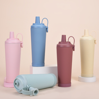 Nouvelle Tasse Cadeau Isotherme en Acier Inoxydable Moderne 2026, Grande Capacité 830ml, Portable avec Poignée Magnétique, pour Boissons Transfrontalières
