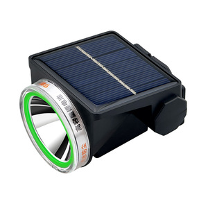 Lampe frontale YesFire IP54 étanche à énergie <span class=keywords><strong>solaire</strong></span>, portable, pour camping en extérieur, pêche nocturne, <span class=keywords><strong>LED</strong></span> puissante, longue portée - Product Image 1