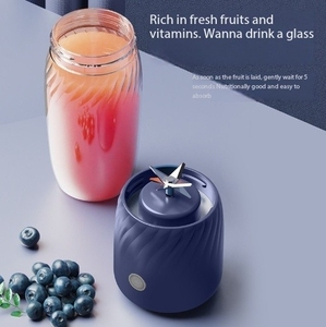 Nuevo Exprimidor Portátil Inalámbrico de Acero Inoxidable de 6 Cuchillas, Recargable por USB, Multifuncional, para Frutas y Verduras - Product Image 3