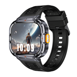 Montre connectée élégante pour hommes et femmes avec écran IPS, suivi du sommeil, réveil, bracelet en caoutchouc, charge magnétique HW011 - Product Image 4