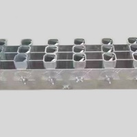 Support de Présentation Pliable et Réglable en Alliage pour Tubes de Mortiers d'Artifice (25, 30 ou 35 Coups)
