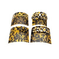 Pinces à cheveux pour filles, en acrylique, coquille de tortue, accessoires pour cheveux, style island plage, d'été, nouvelle mode,