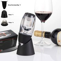 Décanteur à Vin Chaudement Vendu en Gros avec Filtres à Sédiments, Ensemble Verseur Aérateur Décanteur à Vin de Haute Qualité avec Filtres