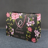 Emballage cosmétique de cadeau de bijoux de mode de luxe écologique sac en papier blanc avec poignées en ruban