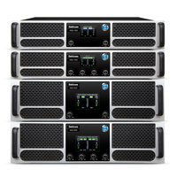 Bekboes Nouveauté Amplificateur de Puissance Stéréo 4 Canaux Classe H 2U 4*1000W pour Scène