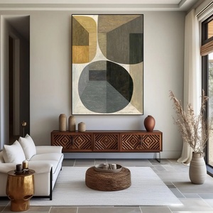 Arte Abstracto Hecho a Mano, Arte de Pared en Lienzo Abstracto Personalizado, Decoración del Hogar, Arte con Textura 3D Moderno para Galería y Hogar - Product Image 5