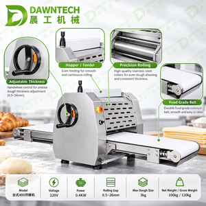 Máquina Laminadora de Masa para Sobremesas, Croissants, Hojaldre, Pizza, Pan y Panadería - Product Image 5