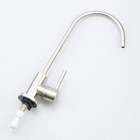 Robinet d'osmose inverse économique SUS304, robinet de cuisine, robinet d'eau potable, accessoires de purificateur d'eau