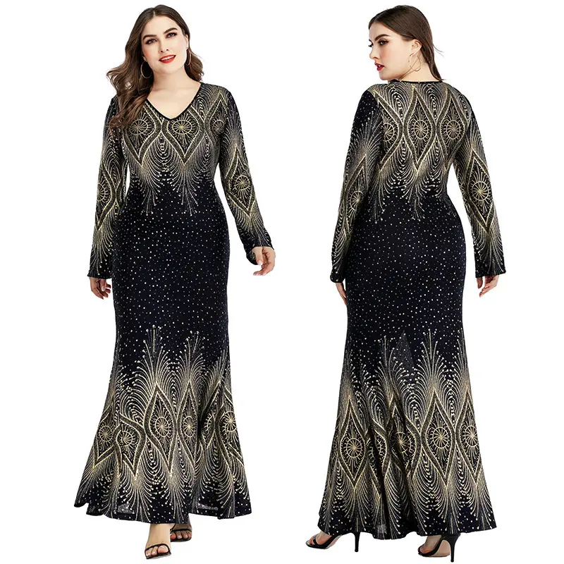 Passende Set-Mode Muslim Printed Islamic Women Dress,Custom Dubai Marok kanis cher Kaftan/Djellaba/Abaya Islamic