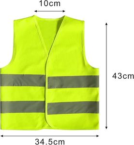 Factory Wholesale Custom Vest With Logo Work Clothes Construction Engineering Reflective Safety <b>Clothing</b> - Product Image 4