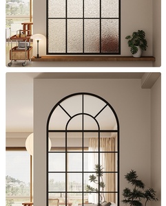 หน้าต่างบานสวิงกระจกสะท้อนแสงเคลือบอลูมิเนียมอัลลอยด์แบบทันสมัย - Product Image 5