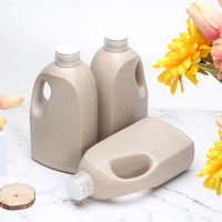 Bouchons de bouteilles en plastique jetables biodégradables en amidon de maïs de 1 L, bouteilles de détergent à lessive de 1000 ml pour sérum de soin de la peau, blush