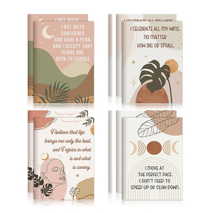 Carnets lignés A5 personnalisés à spirale, journaux de poche motivants, agendas, coffrets cadeaux, couverture rigide écologique - Product Image 1