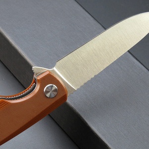 Cuchillo Plegable OEM 2025 Personalizado con Mango G10, Cuchillo de Bolsillo de Acero D2 para Supervivencia, Camping, Caza y Actividades al Aire Libre - Product Image 5