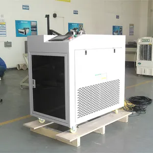 Mesin las laser, mesin las aluminium 2000w serat laser ramah lingkungan