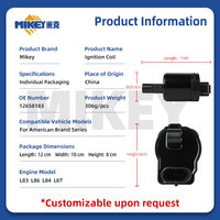 MIKEY 12658183 Engine Ignition Coils for American GMC YUKON K2UG 5.3L 6.2L High Quality Auto Parts 12674754 12699383