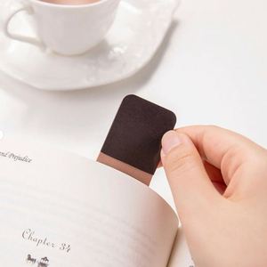 In Stock Cross-border Leather Magnetic <b>Bookmark</b> Fashion Magnetic Page Clip Notebook Marker Clip Magnetic Money Clip - Product Image 4