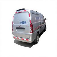 Camion frigorifique électrique Wuling haute efficacité grande capacité 41,86 kWh, châssis en acier, 2 places, batterie CATL, véhicule utilitaire électrique, autonomie 201-300 km